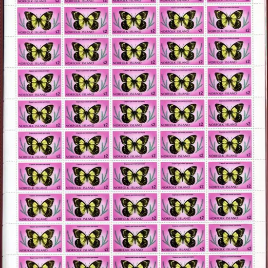1976/77 Butterflies set of 17 to $2 in complete ...