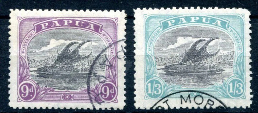 1932 9d & 1/3d Lakatois, CofA wmk with 9d fine ... Image 1++