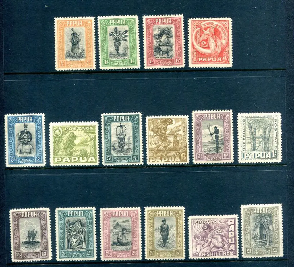 1932 Pictorials set of 16 to £1. Fresh MLH. SG ... Image 1++