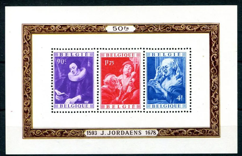 Belgium 1949 Social & Cultural Funds Jordaens ... Image 1++