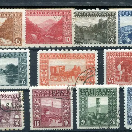 Bosnia & Herzegovina 1906 6k to 5K (excl 30k) ...