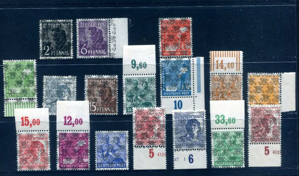 Germany (Allied Occupation) 1948 "Currency Reform" ... Image 1++