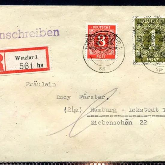 Germany (Allied Occupation) 1948 (2nd Sept) 8pf ...
