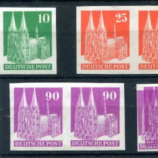 Germany (Allied Occupation) 1948 Buildings defins ...