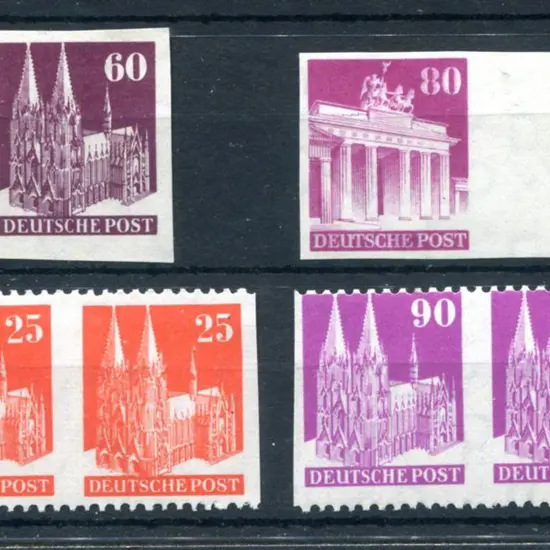 Germany (Allied Occupation) 1948 Buildings defins ...