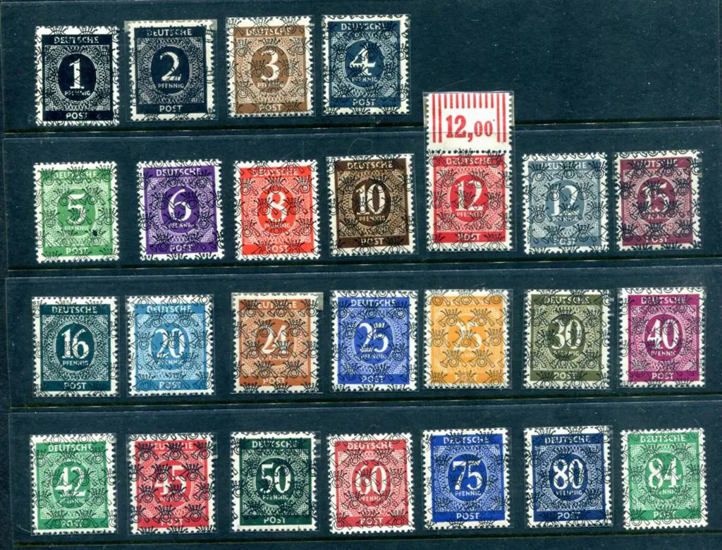 Germany (Allied Occupation) 1948 Numerals as above ... Image 1++