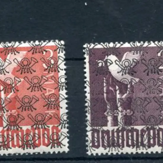 Germany-Allied Zone 1948 1mk, 2mk, 3mk & 5mk ...