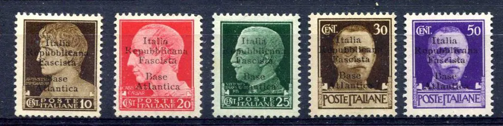 Italy 1943 "Italia Repubblicana Fascista Base ... Image 1++