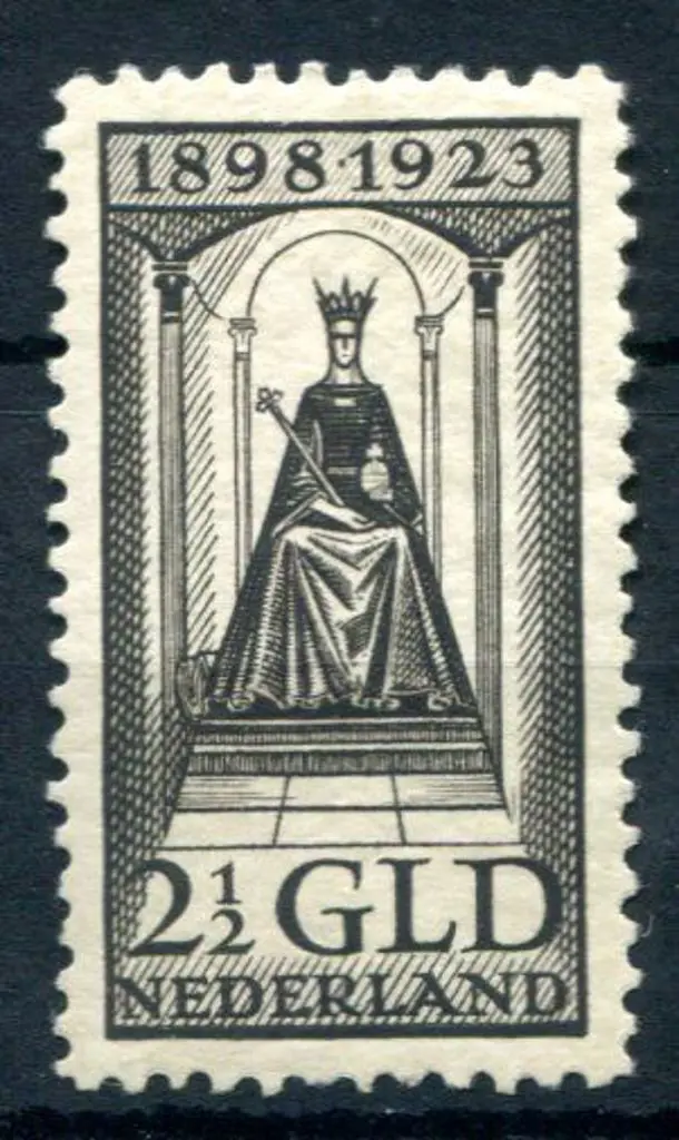 Netherlands 1923 2½g black. Fresh MVLH & well ... Image 1++