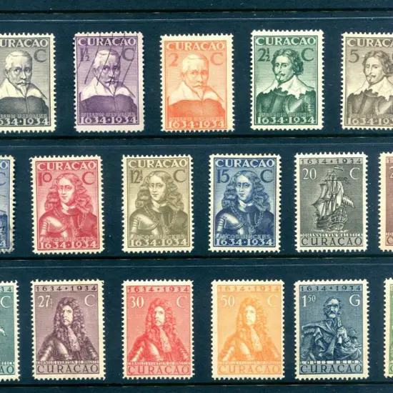 Netherlands - Curacao 1934 Third Centenary of ...