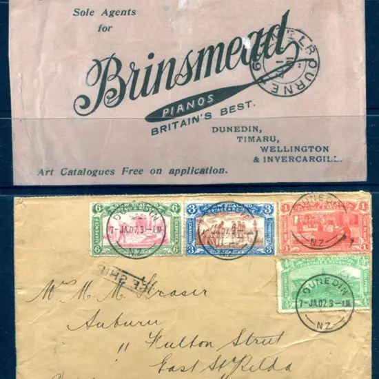 New Zealand 1906 Christchurch Exhibition set of 4 ...