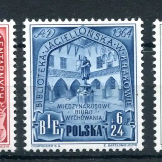 Poland 1946 Polish Work for Education as above but ...