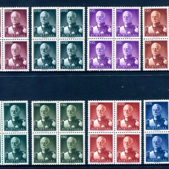 Portugal 1945 10c to 3E50c President Carmona set ...