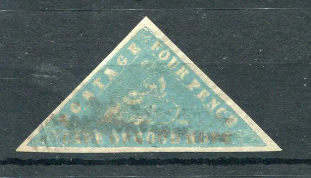 South Africa - Cape of Good Hope 1861 4d pale ... Image 1++
