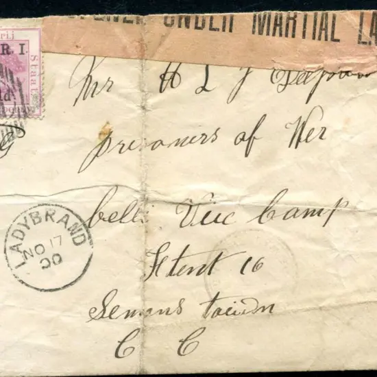 South Africa-Orange Free State 1900 Boer War ...