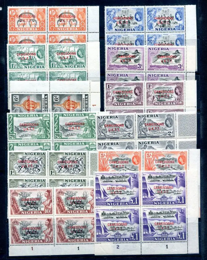 Southern Cameroons (UKTT) 1960/61 Nigeria defins ... Image 1++