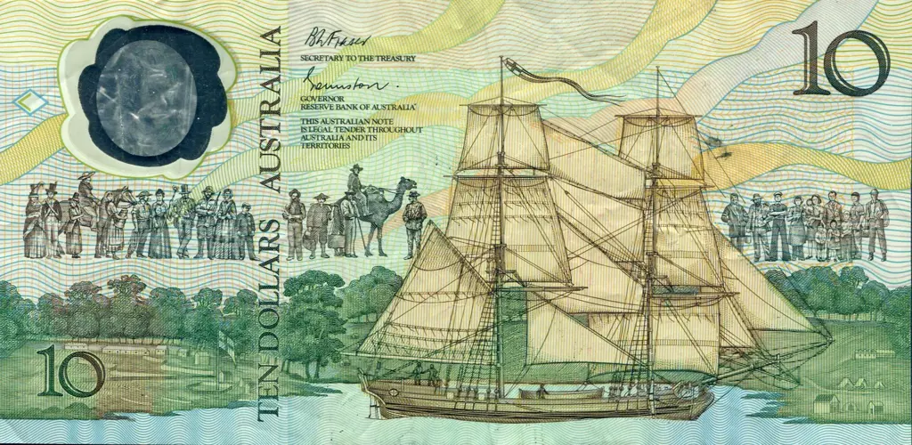 1988 $10 Bicentenary Johnston/Fraser with last ... Image 1++