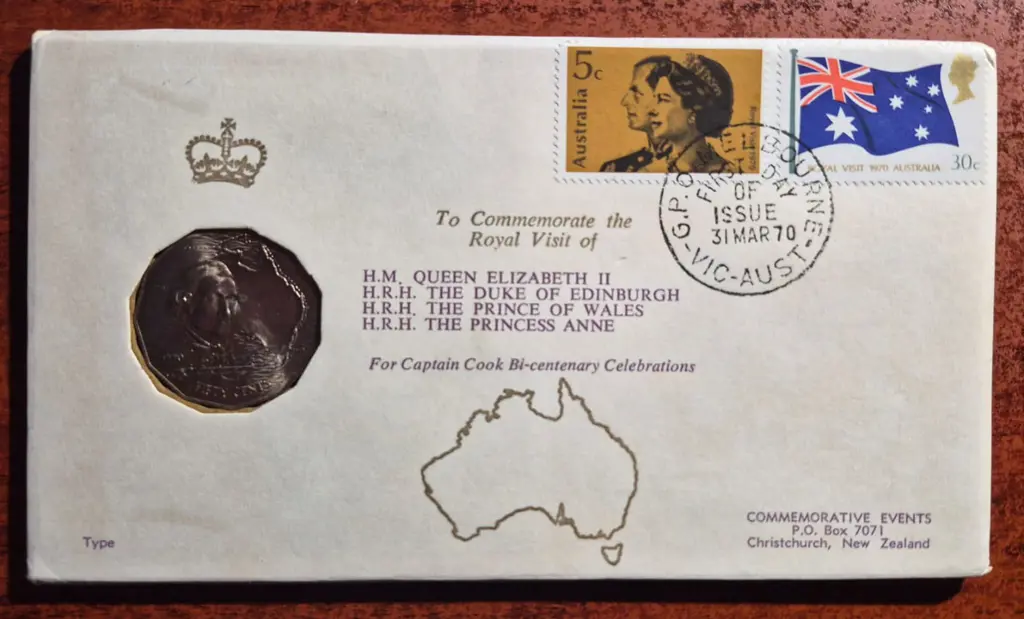 1970 (31st Mar) Royal Visit with 5c & 30c commems ... Image 1++