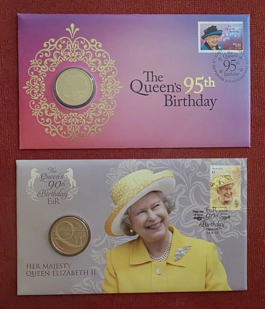 2006, 2011, 2016 & 2021 QEII B'day PNC's with ... Image 1++