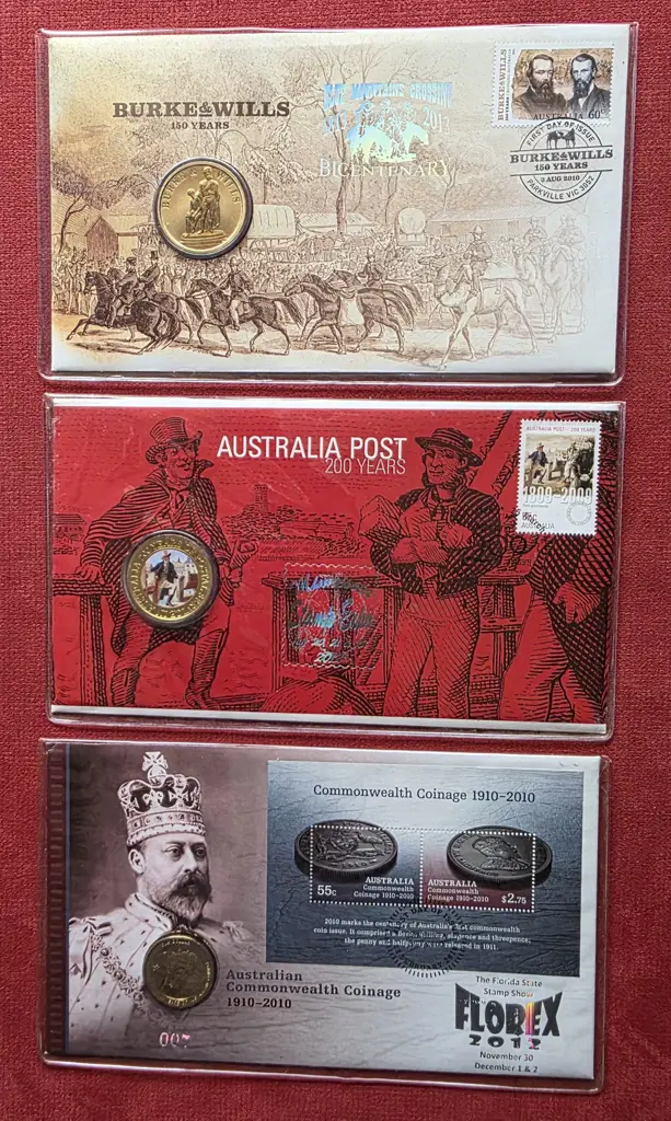 2009 (25th Mar) Aust Post 200 Years ovptd ... Image 1++
