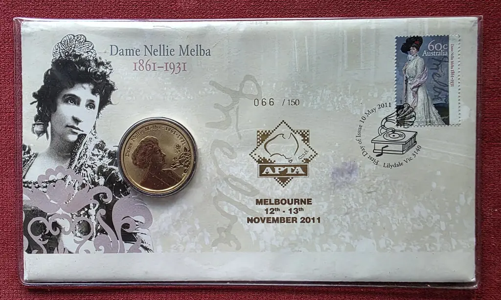 2011 (10th May) Dame Nellie Melba with pictorial ... Image 1++