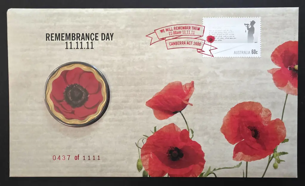 2011 (2nd Nov) Remembrance Day 11.11.11 with $5 ... Image 1++