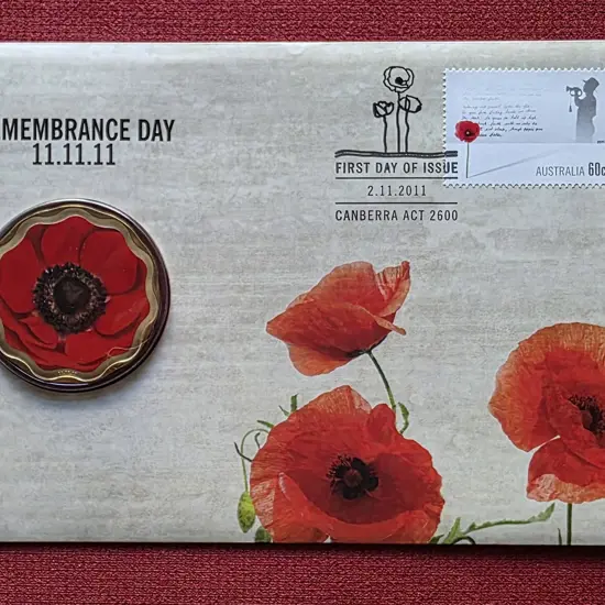 2011 (2nd Nov) Remembrance Day 11.11.11 with $5 ...