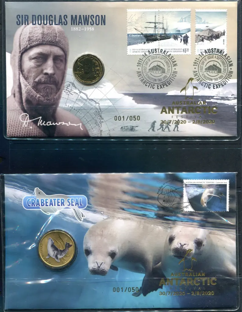 2012 (4th Sept) Sir Douglas Mawson, 2017 (7th Mar) ... Image 1++