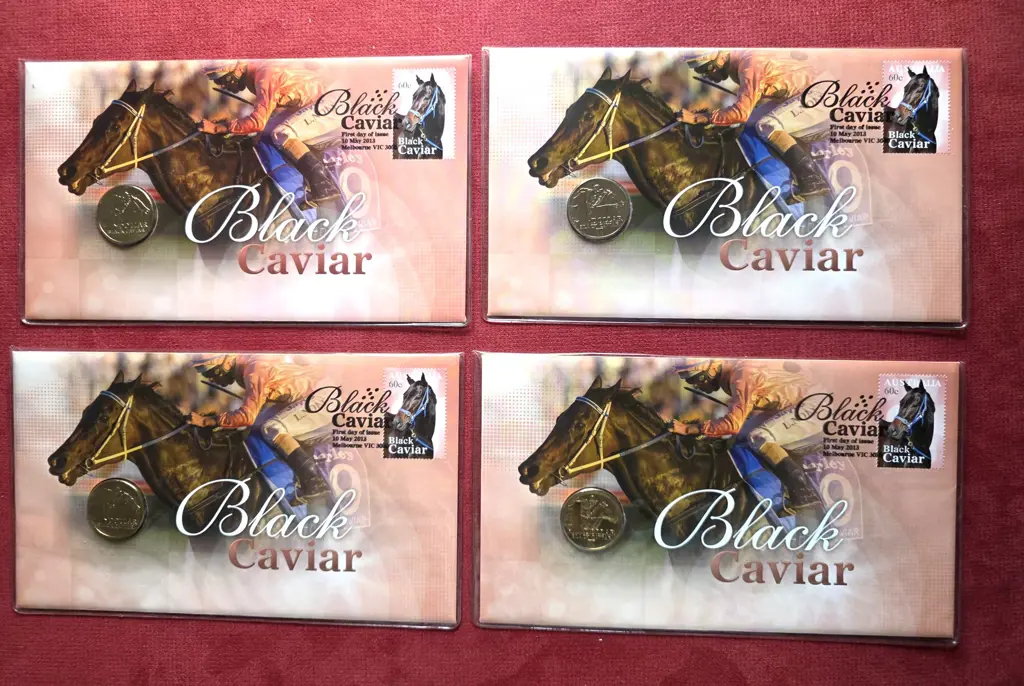 2013 (10th May) Black Caviar with matching 60c ... Image 1++