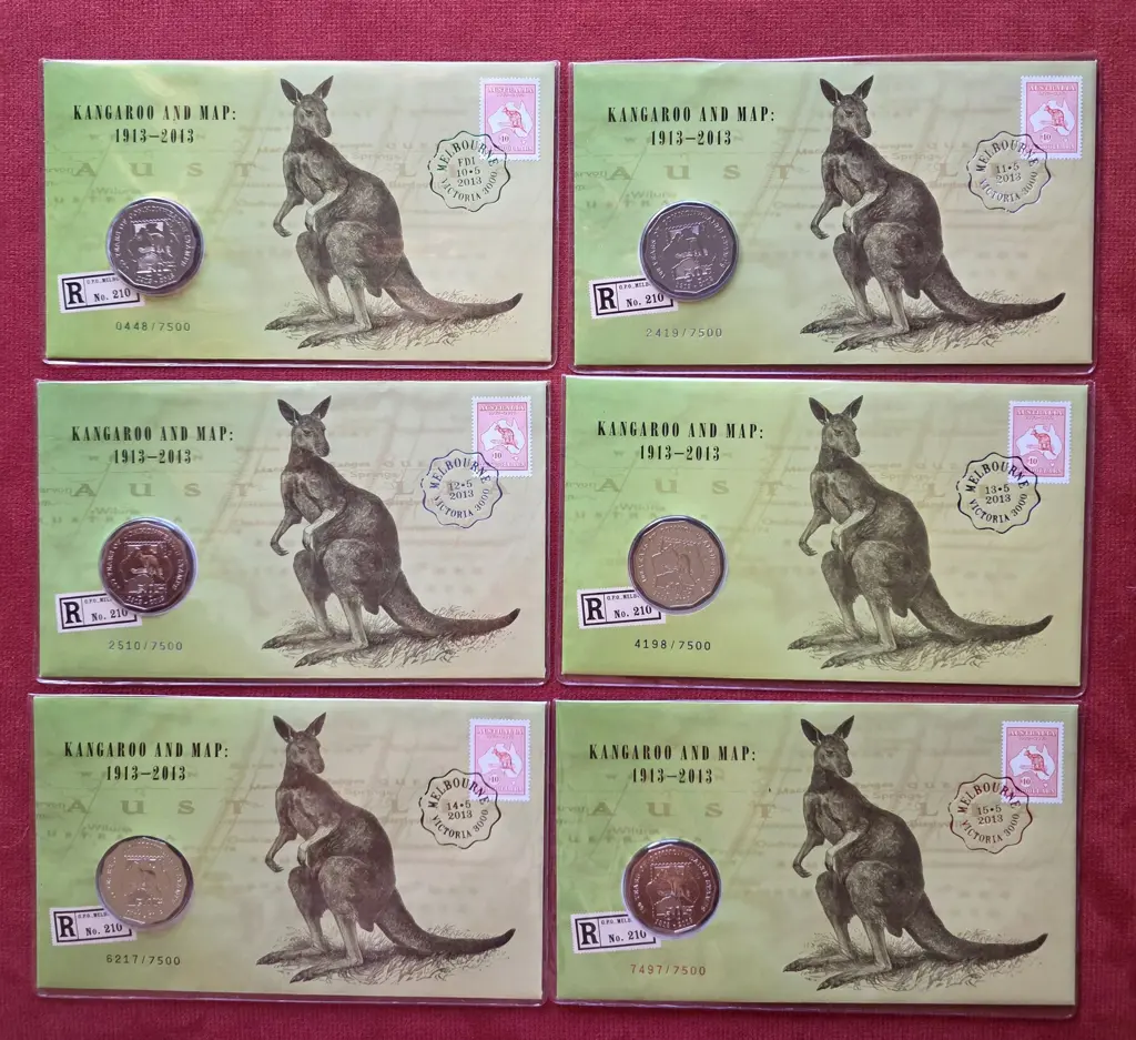 2013 (10th-15th May) Kangaroo & Map as above but ... Image 1++