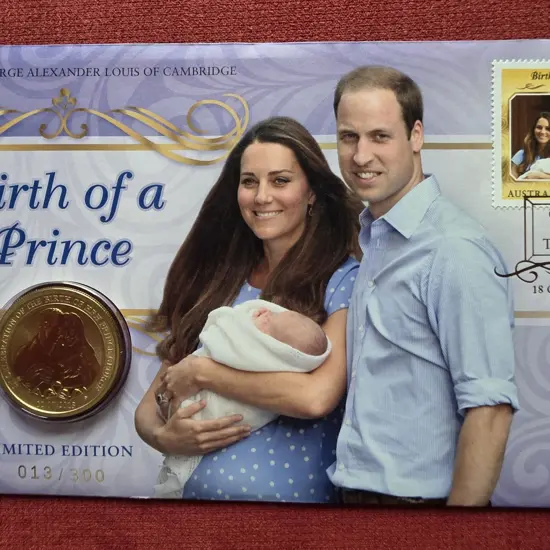2013 (18th Oct) Birth of Prince George with ...