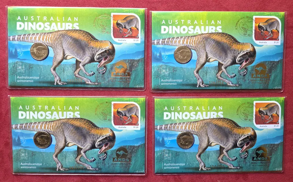 2014 (19th Feb) Dinosaurs - Australovenator with ... Image 1++