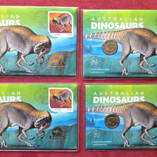 2014 (19th Feb) Dinosaurs - Australovenator with ...