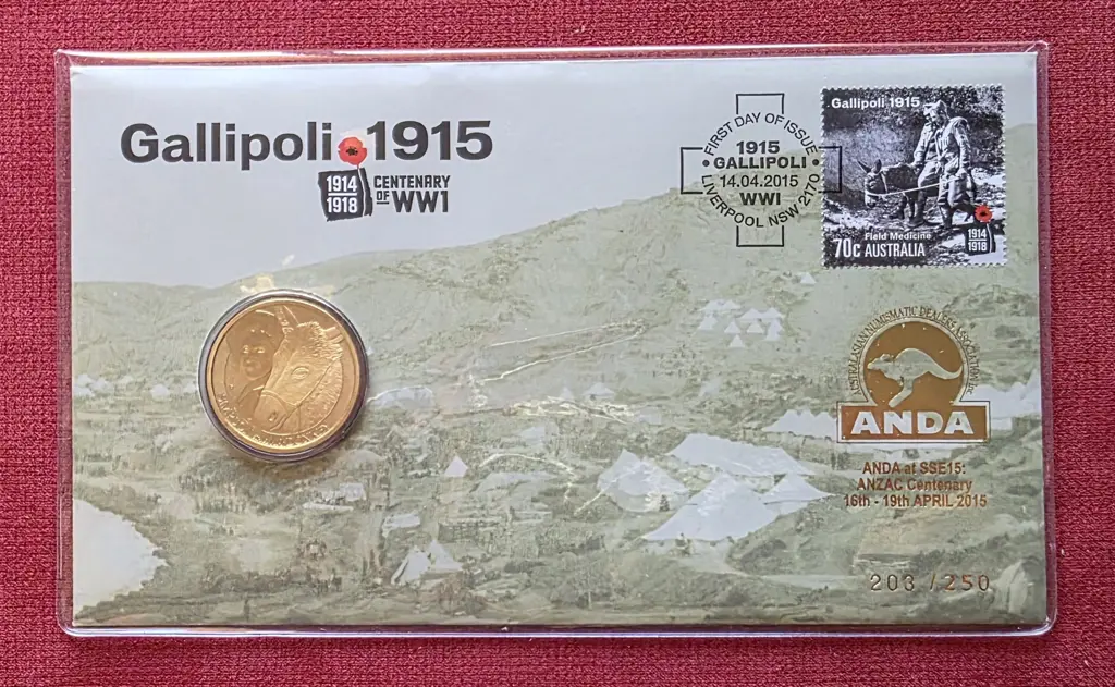 2015 (14th Apr) Gallipoli WWI Cent with Simpson & ... Image 1++