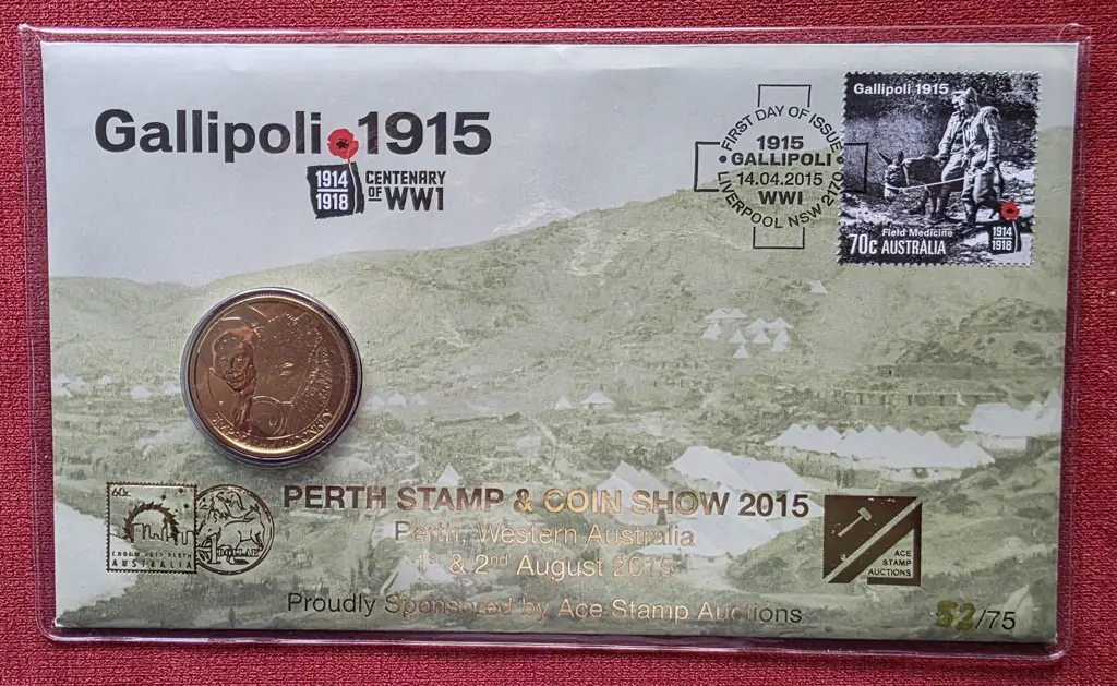 2015 (14th Apr) Gallipoli WWI Cent with Simpson & ... Image 1++