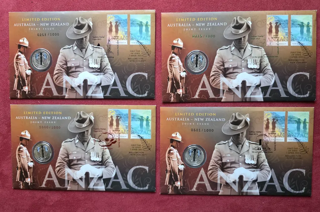 2015 (16th-19th Apr) ANZAC Aust & NZ joint issue ... Image 1++