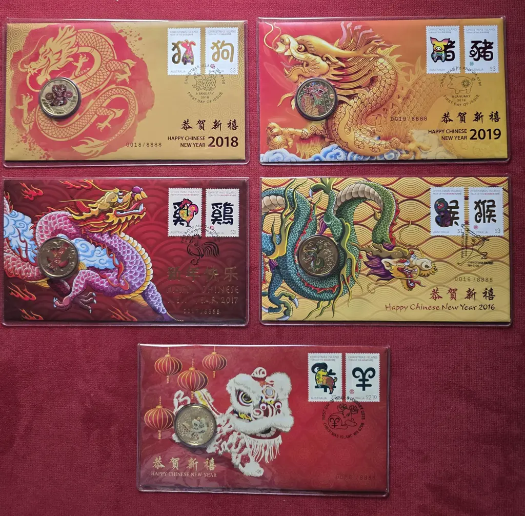 2015, 2017-2019 Chinese New Year Christmas Is ... Image 1++