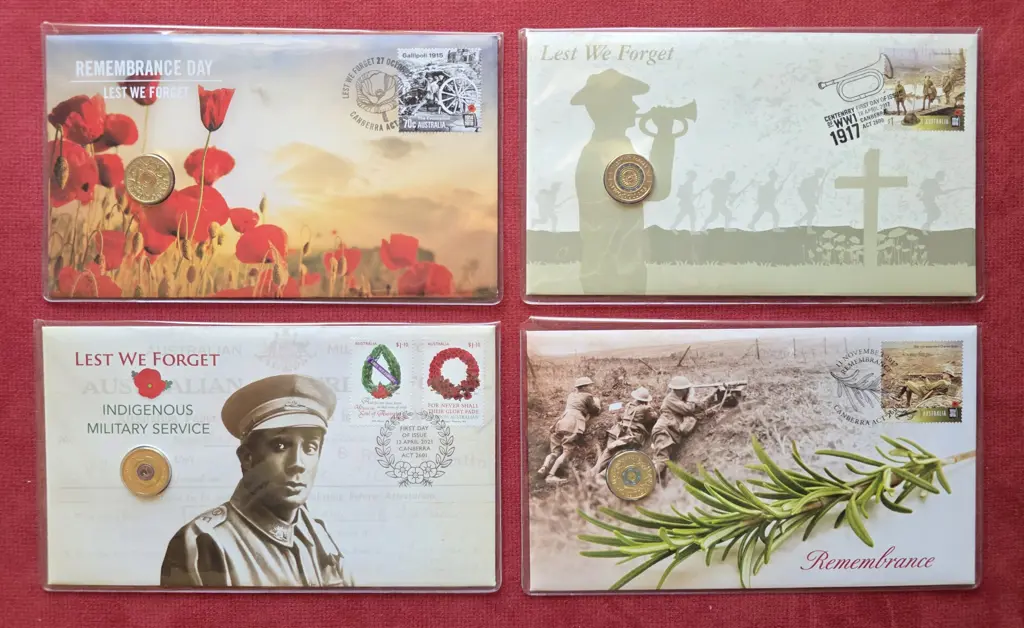 2015 & 2017 Remembrance PNC's each with $2 coins ... Image 1++