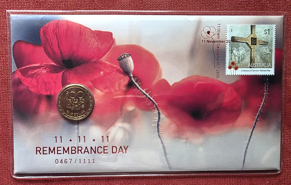 2016 (11th Nov) Remembrance Day 11.11.11 $1 ... Image 1++