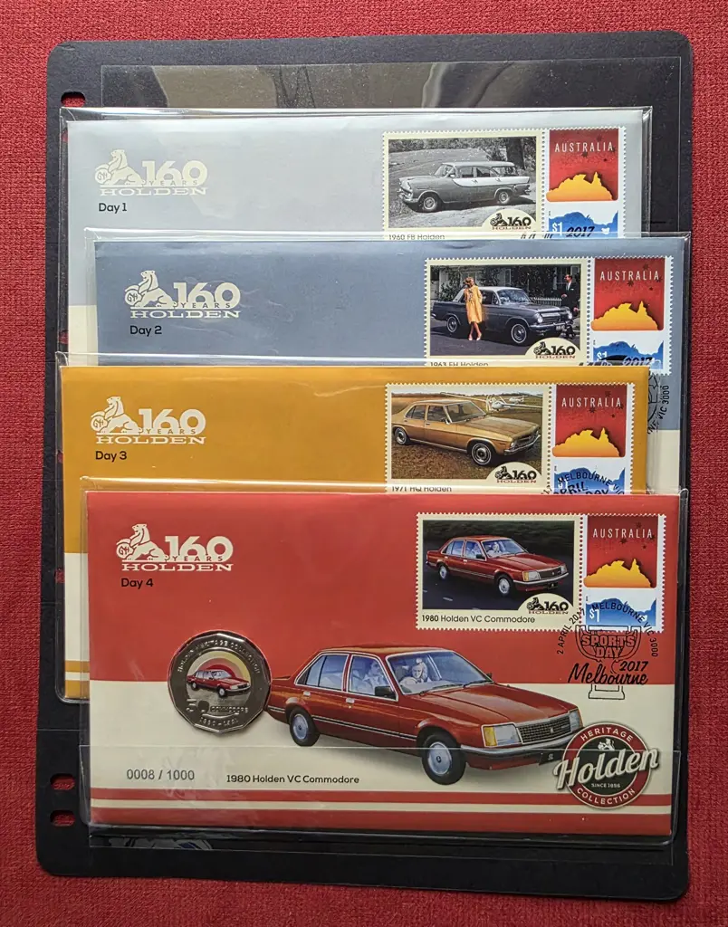 2017 (30th Mar-2nd Apr) Holden set of 4 as above & ... Image 1++