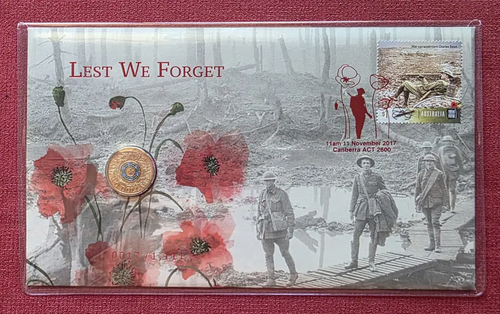 2017 (11am 11th Nov) "Lest We Forget" with $2 ... Image 1++