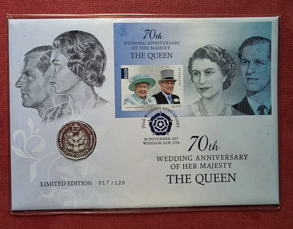 2017 (29th Nov) QEII 70th Wedding Anniv $2.95 ... Image 1++
