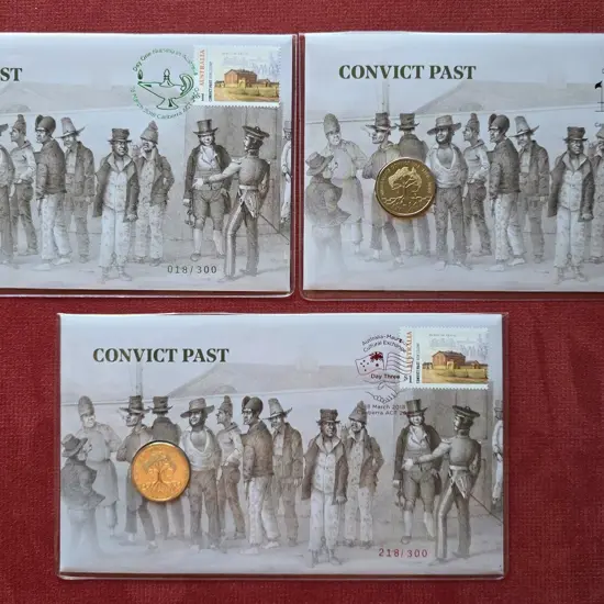 2018 (16th-18th Mar) Convict Past with matching $1 ...