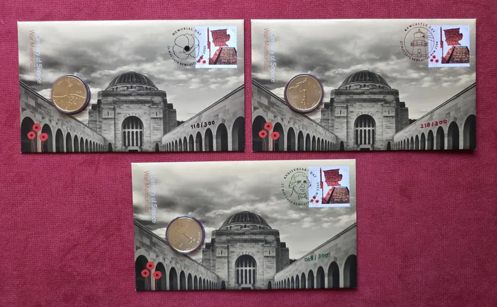 2018 (25th-27th May) "War Memorials" pmkd for all ... Image 1++