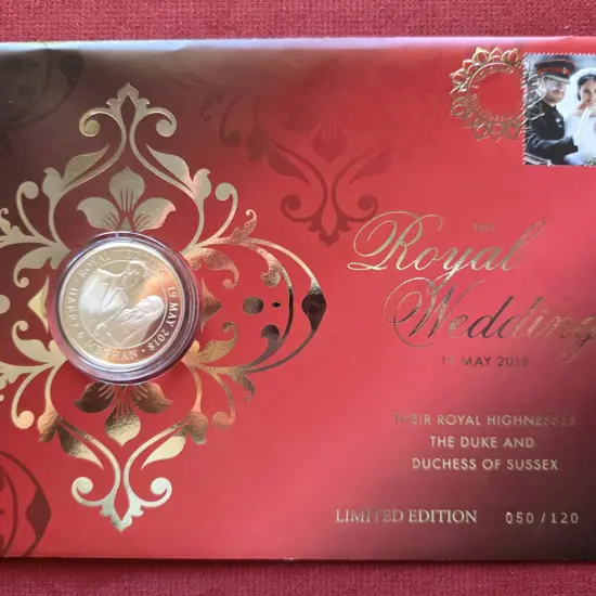 2018 (1st Nov) Harry & Megan Royal Wedding large ...