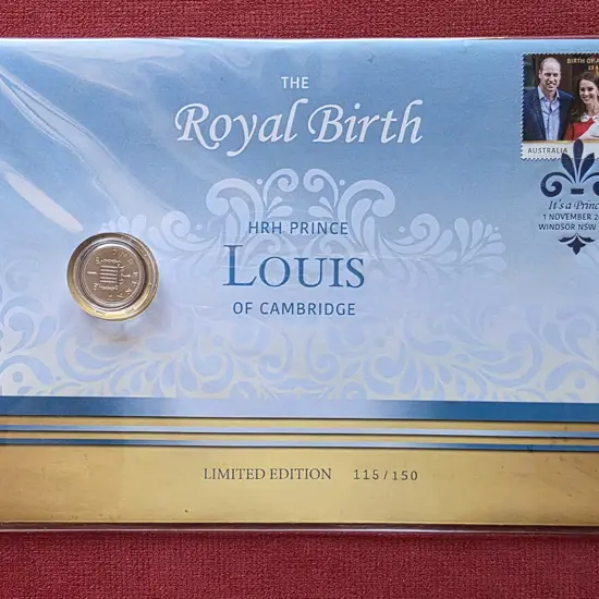 2018 (1st Nov) Prince Louis Royal Birth large ...