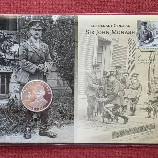 2018 (1st Nov) Sir John Monash as above but ...