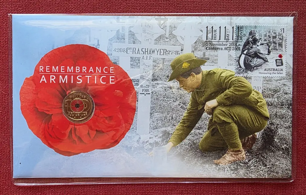 2018 (5th Nov) Remembrance - Armistice with $1 ... Image 1++