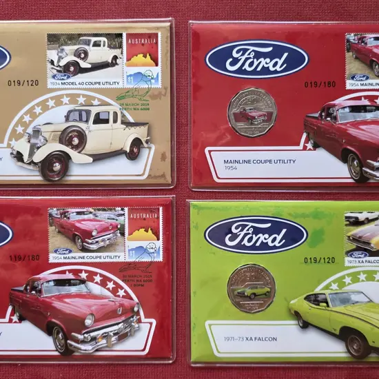 2019 (29th-31st Mar) Ford set of 4 with tabbed ...