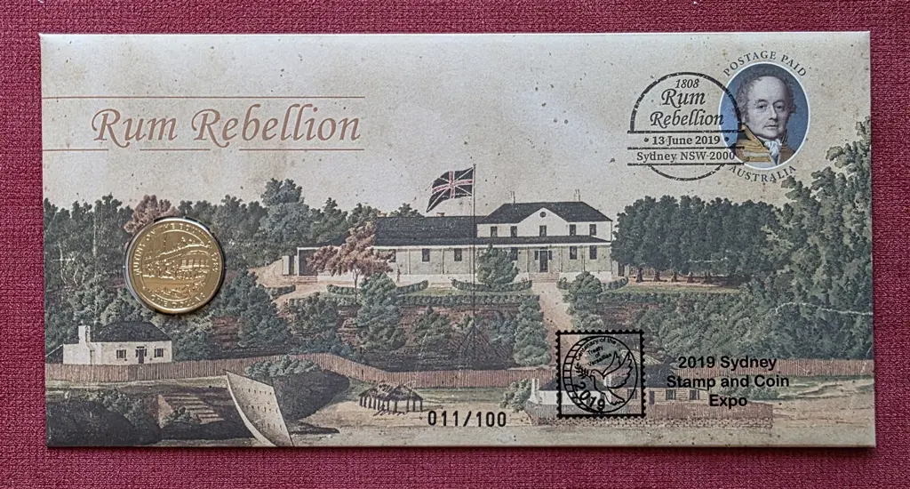 2019 (13th June) Rum Rebellion Postage Paid ... Image 1++